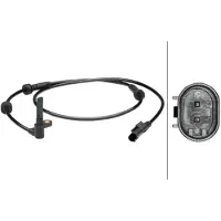 Hella Sensor Raddrehzahl Vorderachse aktiver Sensor für u.a. FIAT PUNTO