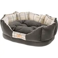 Ferplast kissen Charles 56 x 42 cm Textil braun