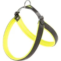 Ferplast Agila Fluo, Hund, Westengeschirr, Schwarz, Gelb, Nylon, Einfarbig, 65 cm