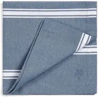 Marc O'Polo Serviette Lovon Smoke Blue-45 x 45 cm