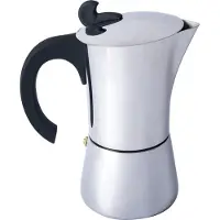 Basic Nature Edelstahl Espressokocher 9 Tassen