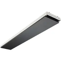 Heatstrip Design Dunkelstrahler: 1500 Watt - ohne Fernbedienung Aluminium