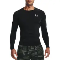 Under Armour HG Armour Comp Longsleeve black white (001) L Tall