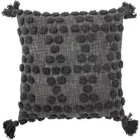 Bloomingville Blooming Ville Adiva Kissen | Grau | Baumwolle | 82050966