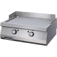Maxima - Gastro Heavy Duty Grillplatte - Glatt - Doppeleinheit - 70 cm Tief - Elektrisch