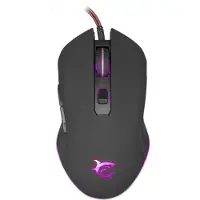 White Shark CYRUS, Beidhändig, Optisch, USB Typ-A, 3200 DPI, Schwarz