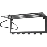 Spinder Ivar 1 Wandgarderobe mit 6 Haken Stahl