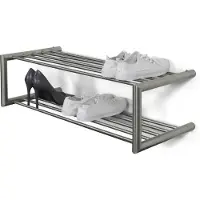 Spinder Design SOENZ Schuhregal Edelstahl
