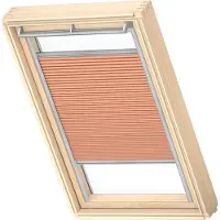 Velux Wabenplissee uni goldbeige manuell FHC PK08 1049S