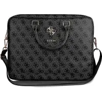GUESS PU 4G Metall-Logo-Computertasche 15|16" Grau