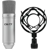 Omnitronic 13030918, Studio-Mikrofon, -38 dB, 20 - 20000 Hz, 200 Ohm, 77 dB, Kardioide