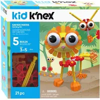 K'nex Bauset Safari Mates - farbenfrohes Konstruktionsspielzeug für Kinder