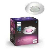 Philips White & Color Ambiance Xamento Einbauspot Silber 1x4.2W