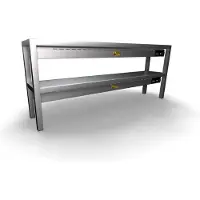 CombiSteel Aufsatzbord Keramisch Beheizt 2 Stufig 1600 Mit 8 Heaters Of 250W
