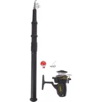 Game on Fishing Tele-Wurfangel 1,60M+Zub., Schwarz, 6 Jahr(e), 1,6 m, 138 mm, 70 mm, 445 mm