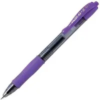 Pilot G207 Retractable Gel Rollerball 0.7 mm Tip (Box of 12) - Violet