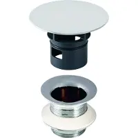 Geberit WT-Ventil G1 1/4, L5cm glanzchrom 152050, 1 Stk.