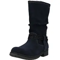 Lurchi Lia Mädchen Winter Leder Stiefel atlantic, mittlere Weite, Tex Austattung