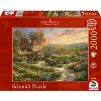 Schmidt Thomas Kinkade - In den Weinbergen - 2000 Teile Puzzle