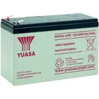 Yuasa AGM-Batterie NPW45-12, 12 V, 8,5 Ah, Faston 6,3 mm Anschluss