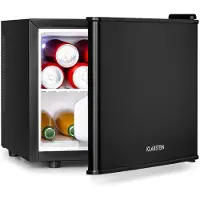 Klarstein SecretHiding Mini-Kühlschrank 2 Ebenen 17Ltr. 26dB thermoelektrisch Schwarz