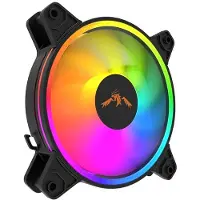 Dutzo KURA 120 ARGB Bundle Version - Kan kun forbindes til controller - Kabinet Køler - 120 mm - 24 dBA