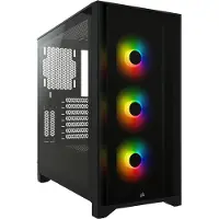 Corsair iCUE 4000X RGB - Tower - ATX - Seitenteil mit Fenster (gehärtetes Glas)