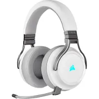 Corsair Virtuoso RGB, Verkabelt & Kabellos, Gaming, 20 - 40000 Hz, 372 g, Kopfhörer, Weiß