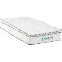 Vente-unique Taschenfederkernmatratze mit Übermatratze - 1 Zone - Härtegrad 3 - 80 x 200 cm - Stärke 24 cm - ALTIER von YSMÉE