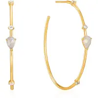Ania Haie Ohrringe - 925er Sterlingsilber Midnight Fever - Gr. unisize - in Gold - für Damen