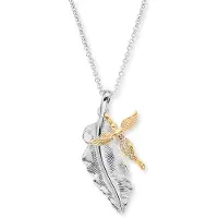Engelsrufer Collier Feder & Engel
