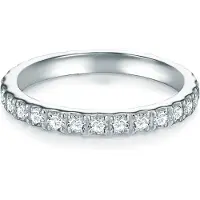 Trilani Ring - Sterling Silber Ring Zirkonia - Gr. 49 - in Silber - für Damen