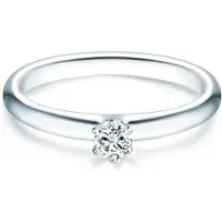 Trilani Ring Sterling Silber Zirkonia in silber | Gr.: 50