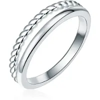 Rafaela Donata Ring Sterling Silber in silber | Gr.: 58