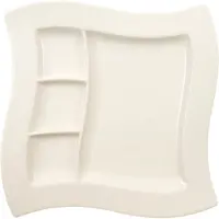 Villeroy & Boch Wave Grillteller 27 x 27 cm 4er Set