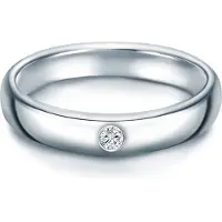Trilani Ring - Sterling Silber Ring Zirkonia - Gr. 50 - in Silber - für Damen