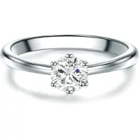 Trilani Ring - Sterling Silber Ring Zirkonia - Gr. 57 - in Silber - für Damen