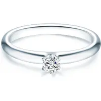 Trilani Ring Sterling Silber Zirkonia in silber | Gr.: 56