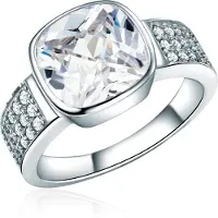 Rafaela Donata Ring Sterling Silber Zirkonia in silber | Gr.: 60