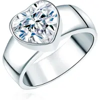 Rafaela Donata Ring Herz Sterling Silber Zirkonia in silber | Gr.: 58