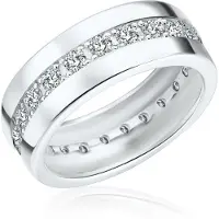 Rafaela Donata Ring Sterling Silber Zirkonia in silber | Gr.: 55