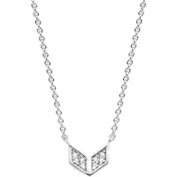 Ti sento Damen-Kette 925er Silber Zirkonia Ti Sento Milano Silber