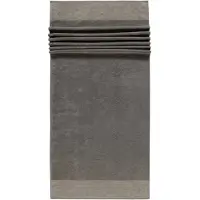 Cawö Saunatuch Two-Tone Graphit