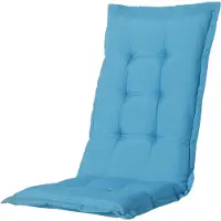 Madison Hochlehnerauflage 'Panama', blau, ca. 123 x 50 cm