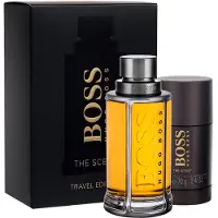 HUGO BOSS The Scent for him Geschenkset Travel Edition Eau De Toilette 100ml + Deo Stick 75ml
