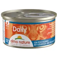 Almo Nature Daily Mousse mit Ozeanfisch Katzen-Nassfutter (85 g)