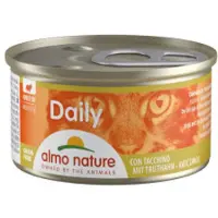 Almo Nature Daily Mousse mit Truthahn Katzen-Nassfutter (85 g)