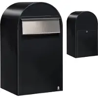 Bobi Briefkasten Grande B st9005 i Strukturiertes Schwarz