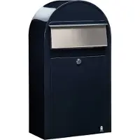 Bobi Briefkasten Grande S 5004 i Schwarz Blau