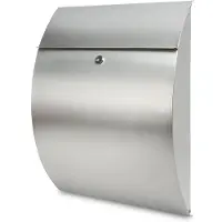 Burg wachter Edelstahl-Briefkasten Riviera 3835 Ni